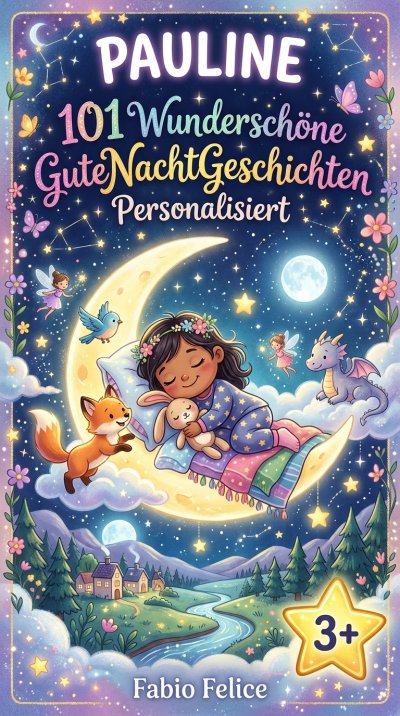 'Cover von Pauline. 101 Wunderschöne Gute Nacht Geschichten. Personalisiert'-Cover