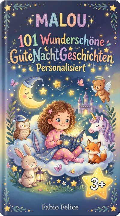 'Cover von Malou. 101 Wunderschöne Gute Nacht Geschichten. Personalisiert'-Cover