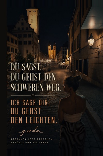 'Cover von Du sagst , du gehst den schweren Weg'-Cover