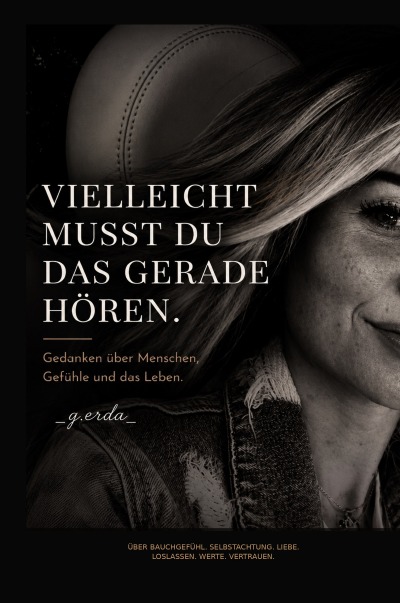 'Cover von Vielleicht musst du das gerade hören'-Cover
