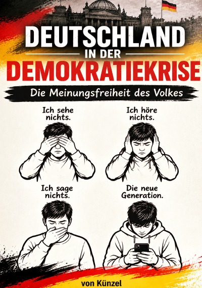 'Cover von Deutschland in der Demokratiekrise I Die Meinungsfreiheit des Volkes'-Cover