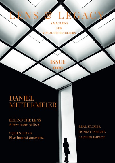'Cover von Lens & Legacy No.09 – Daniel Mittermeier'-Cover