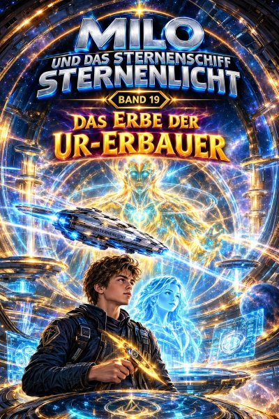 'Cover von Milo und das Sternenschiff Sternenlicht – Das Erbe der Ur-Erbauer'-Cover