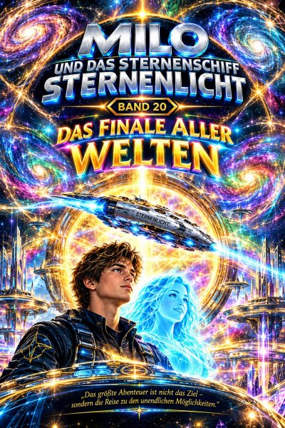 'Cover von Milo und das Sternenschiff Sternenlicht – Das Finale aller Welten'-Cover