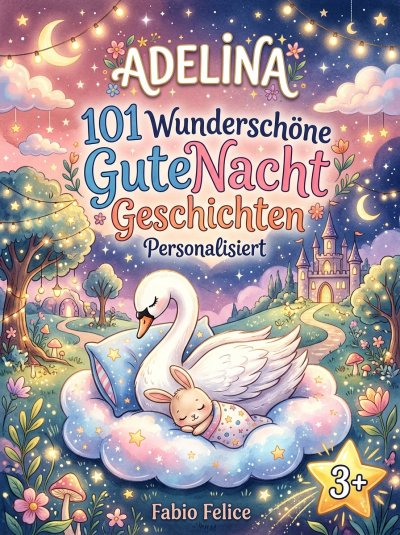 'Cover von Adelina. 101 Wunderschöne Gute Nacht Geschichten. Personalisiert'-Cover