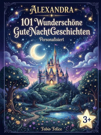 'Cover von Alexandra. 101 Wunderschöne Gute Nacht Geschichten. Personalisiert'-Cover