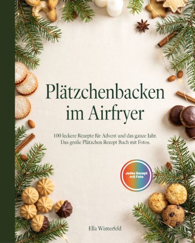'Cover von Plätzchenbacken im Airfryer'-Cover