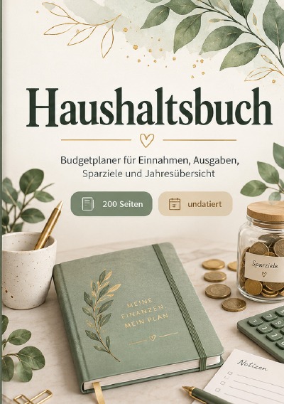 'Cover von Haushaltsbuch – 200 Seiten'-Cover