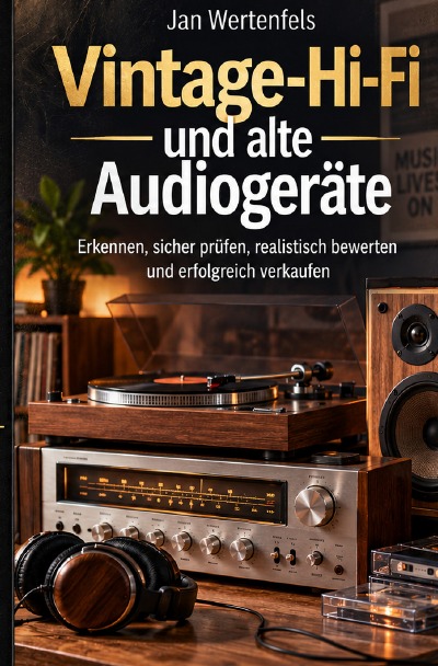 'Cover von Vintage-Hi-Fi und alte Audiogeräte'-Cover