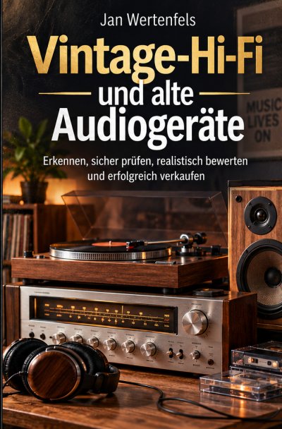 'Cover von Vintage-Hi-Fi und alte Audiogeräte'-Cover