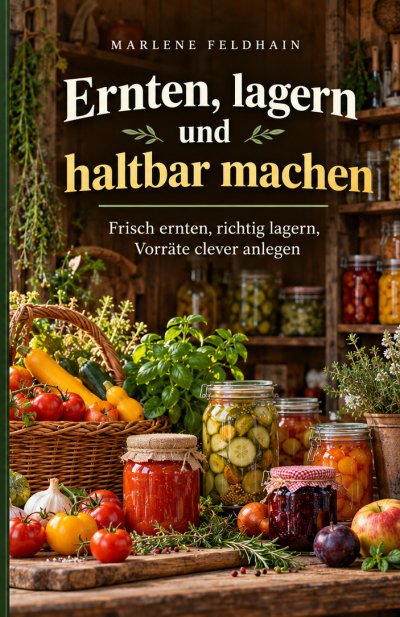 'Cover von Ernten, lagern und haltbar machen'-Cover