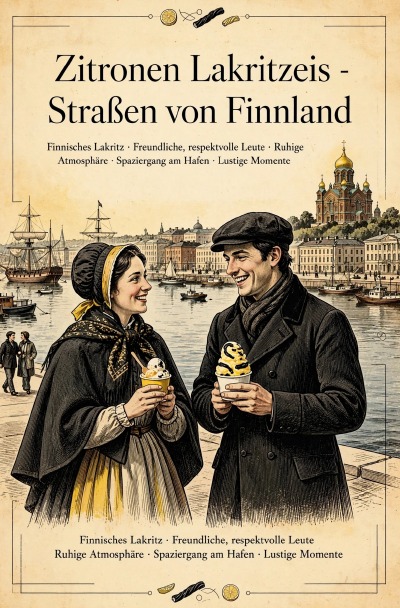 'Cover von Zitronen Lakritzeis – Straßen von Finnland'-Cover