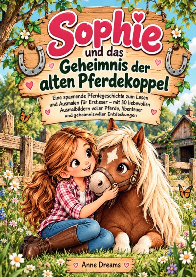 'Cover von Sophie und das Geheimnis der alten Pferdekoppel'-Cover