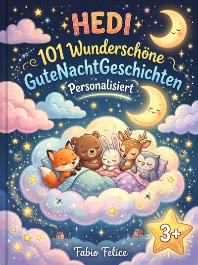 'Cover von Hedi. 101 Wunderschöne Gute Nacht Geschichten. Personalisiert'-Cover