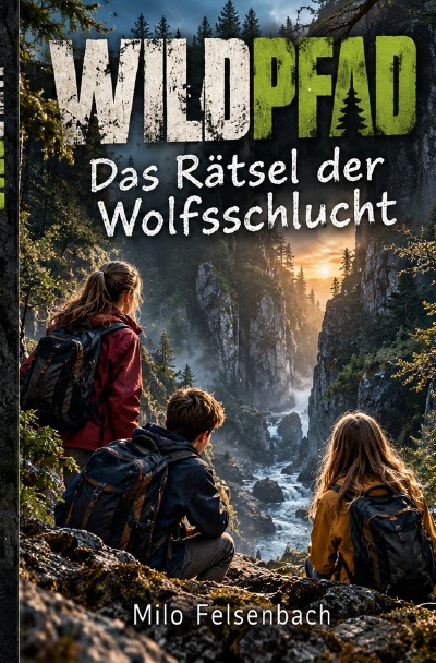 'Cover von WILDPFAD – Das Rätsel der Wolfsschlucht'-Cover