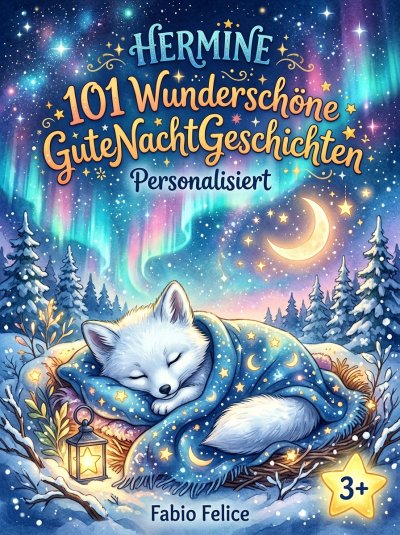 'Cover von Hermine. 101 Wunderschöne Gute Nacht Geschichten. Personalisiert'-Cover