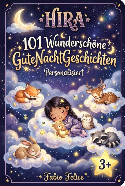 'Cover von Hira. 101 Wunderschöne Gute Nacht Geschichten. Personalisiert'-Cover