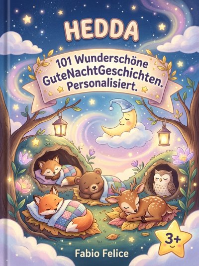 'Cover von Hedda. 101 Wunderschöne Gute Nacht Geschichten. Personalisiert'-Cover