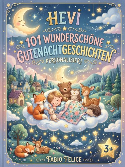 'Cover von Hevi. 101 Wunderschöne Gute Nacht Geschichten. Personalisiert'-Cover