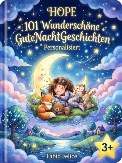 'Cover von Hope. 101 Wunderschöne Gute Nacht Geschichten. Personalisiert'-Cover