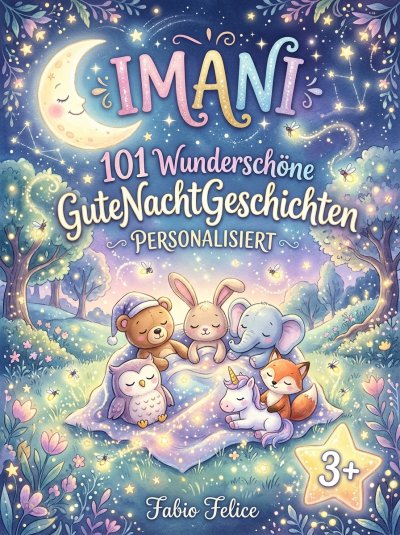 'Cover von Imani. 101 Wunderschöne Gute Nacht Geschichten. Personalisiert'-Cover