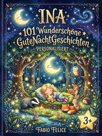 'Cover von Ina. 101 Wunderschöne Gute Nacht Geschichten. Personalisiert'-Cover