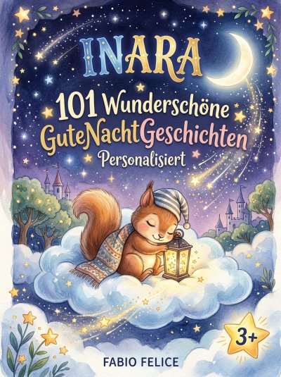'Cover von Inara. 101 Wunderschöne Gute Nacht Geschichten. Personalisiert'-Cover