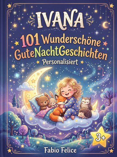 'Cover von Ivana. 101 Wunderschöne Gute Nacht Geschichten. Personalisiert'-Cover