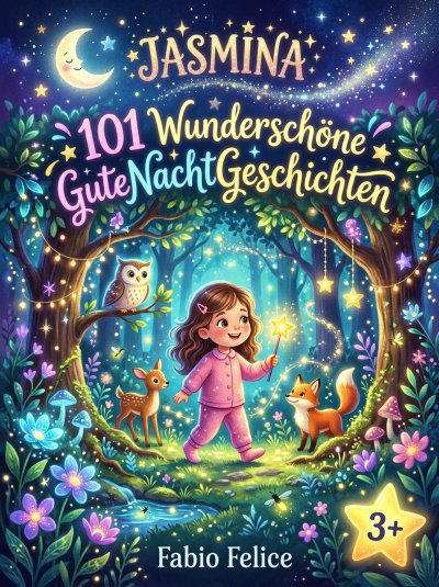 'Cover von Jasmina. 101 Wunderschöne Gute Nacht Geschichten. Personalisiert'-Cover