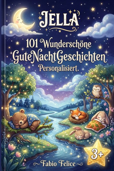 'Cover von Jella. 101 Wunderschöne Gute Nacht Geschichten. Personalisiert'-Cover
