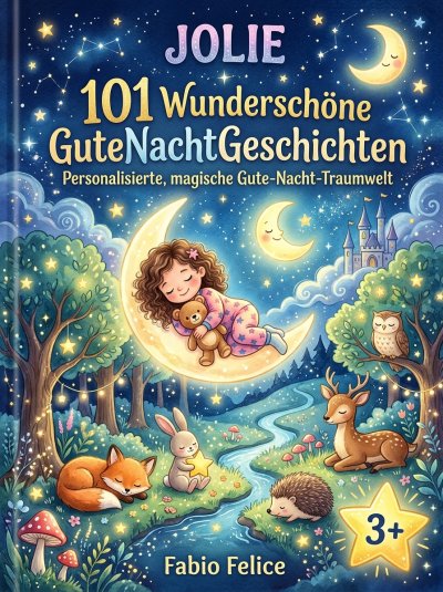 'Cover von Jolie. 101 Wunderschöne Gute Nacht Geschichten. Personalisiert'-Cover