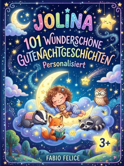 'Cover von Jolina. 101 Wunderschöne Gute Nacht Geschichten. Personalisiert'-Cover