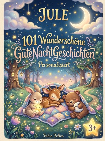 'Cover von Jule. 101 Wunderschöne Gute Nacht Geschichten. Personalisiert'-Cover