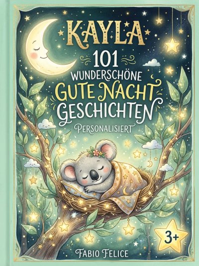 'Cover von Kayla. 101 Wunderschöne Gute Nacht Geschichten. Personalisiert'-Cover