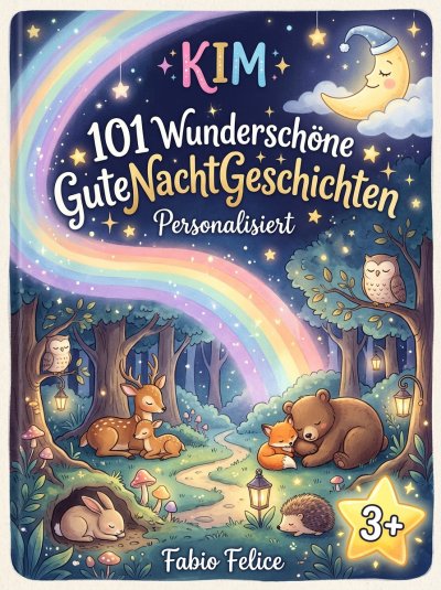 'Cover von Kim. 101 Wunderschöne Gute Nacht Geschichten. Personalisiert'-Cover