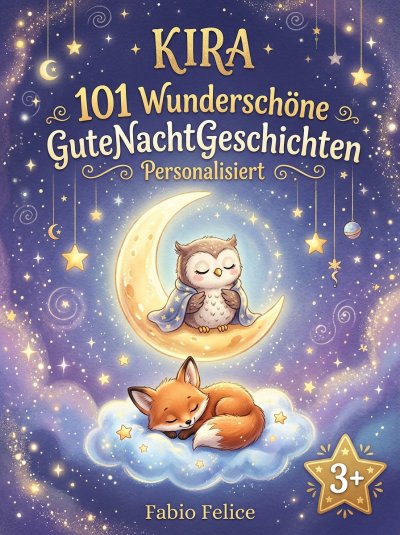 'Cover von Kira. 101 Wunderschöne Gute Nacht Geschichten. Personalisiert'-Cover