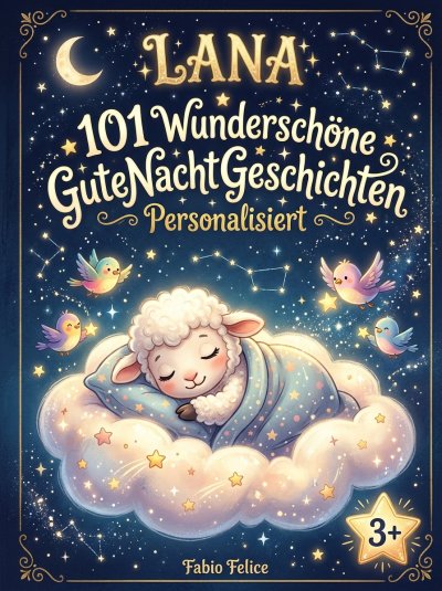 'Cover von Lana. 101 Wunderschöne Gute Nacht Geschichten. Personalisiert'-Cover