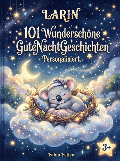 'Cover von Larin. 101 Wunderschöne Gute Nacht Geschichten. Personalisiert'-Cover