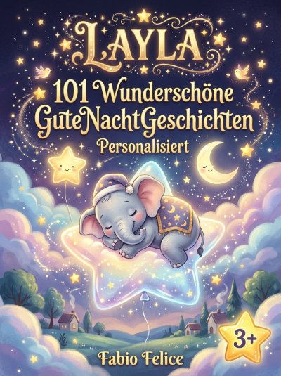 'Cover von Layla. 101 Wunderschöne Gute Nacht Geschichten. Personalisiert'-Cover