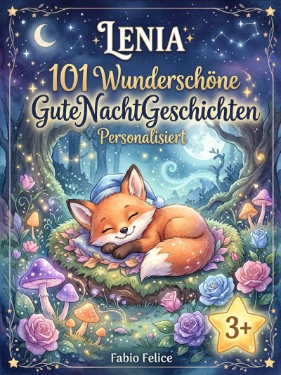 'Cover von Lenia. 101 Wunderschöne Gute Nacht Geschichten. Personalisiert'-Cover