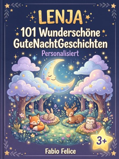 'Cover von Lenja. 101 Wunderschöne Gute Nacht Geschichten. Personalisiert'-Cover