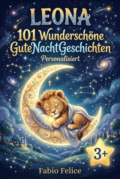 'Cover von Leona. 101 Wunderschöne Gute Nacht Geschichten. Personalisiert'-Cover