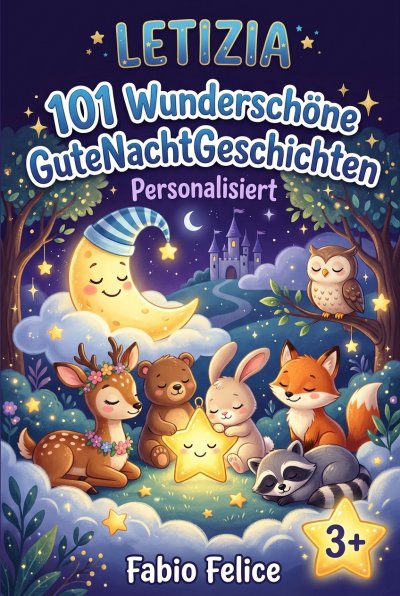 'Cover von Letizia. 101 Wunderschöne Gute Nacht Geschichten. Personalisiert'-Cover