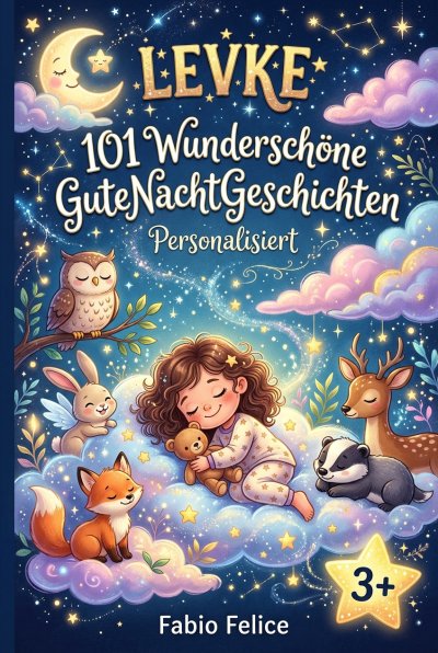 'Cover von Levke. 101 Wunderschöne Gute Nacht Geschichten. Personalisiert'-Cover