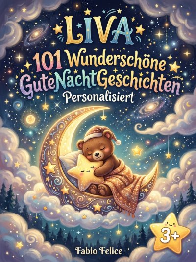 'Cover von Liva. 101 Wunderschöne Gute Nacht Geschichten. Personalisiert'-Cover