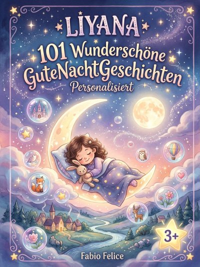 'Cover von Liyana. 101 Wunderschöne Gute Nacht Geschichten. Personalisiert'-Cover