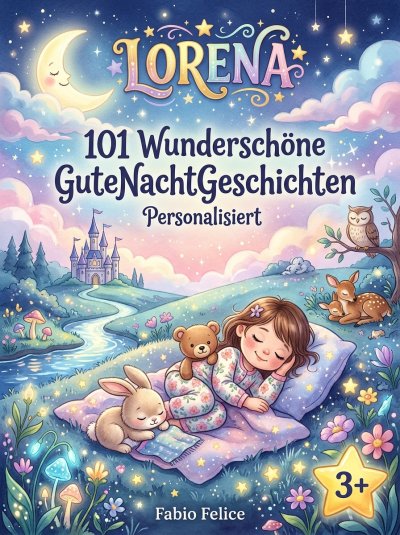 'Cover von Lorena. 101 Wunderschöne Gute Nacht Geschichten. Personalisiert'-Cover
