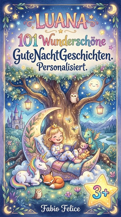 'Cover von Luana. 101 Wunderschöne Gute Nacht Geschichten. Personalisiert'-Cover