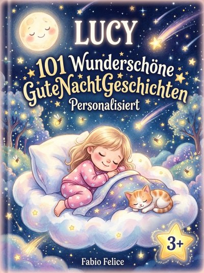 'Cover von Lucy. 101 Wunderschöne Gute Nacht Geschichten. Personalisiert'-Cover