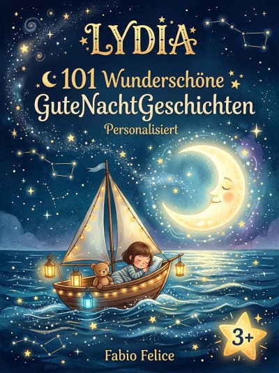 'Cover von Lydia. 101 Wunderschöne Gute Nacht Geschichten. Personalisiert'-Cover